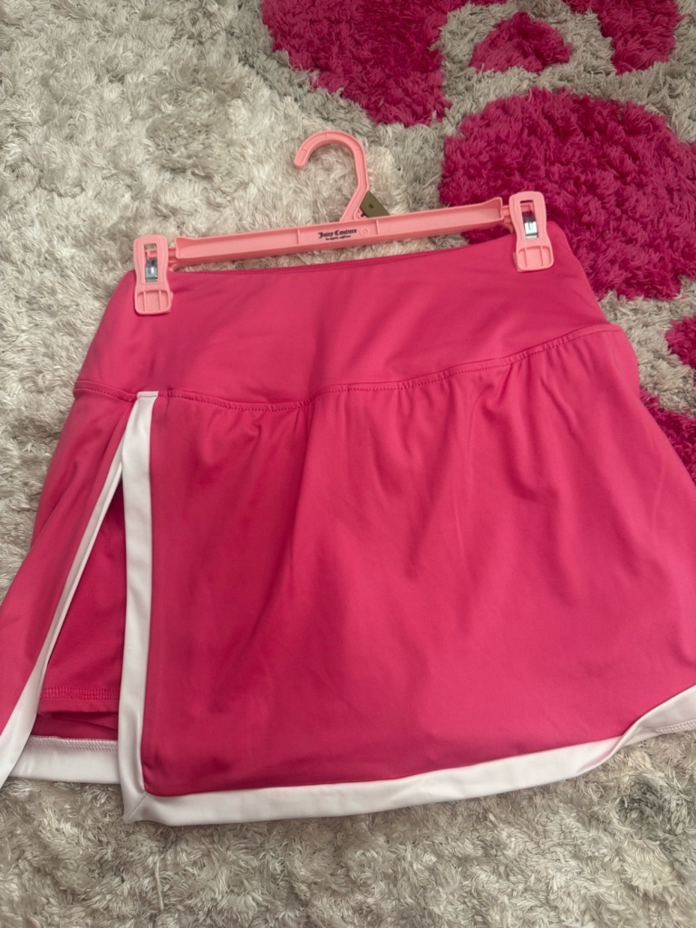 Juicy Couture Pink Sport Skort with White Logo - Picture 6 of 10